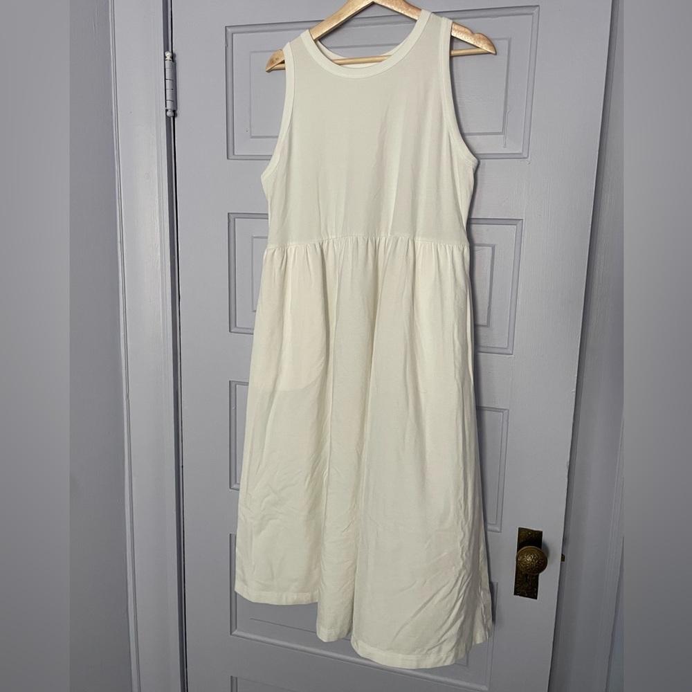 Target A New Day Cotton A-line Tank Dress, White, Size XL